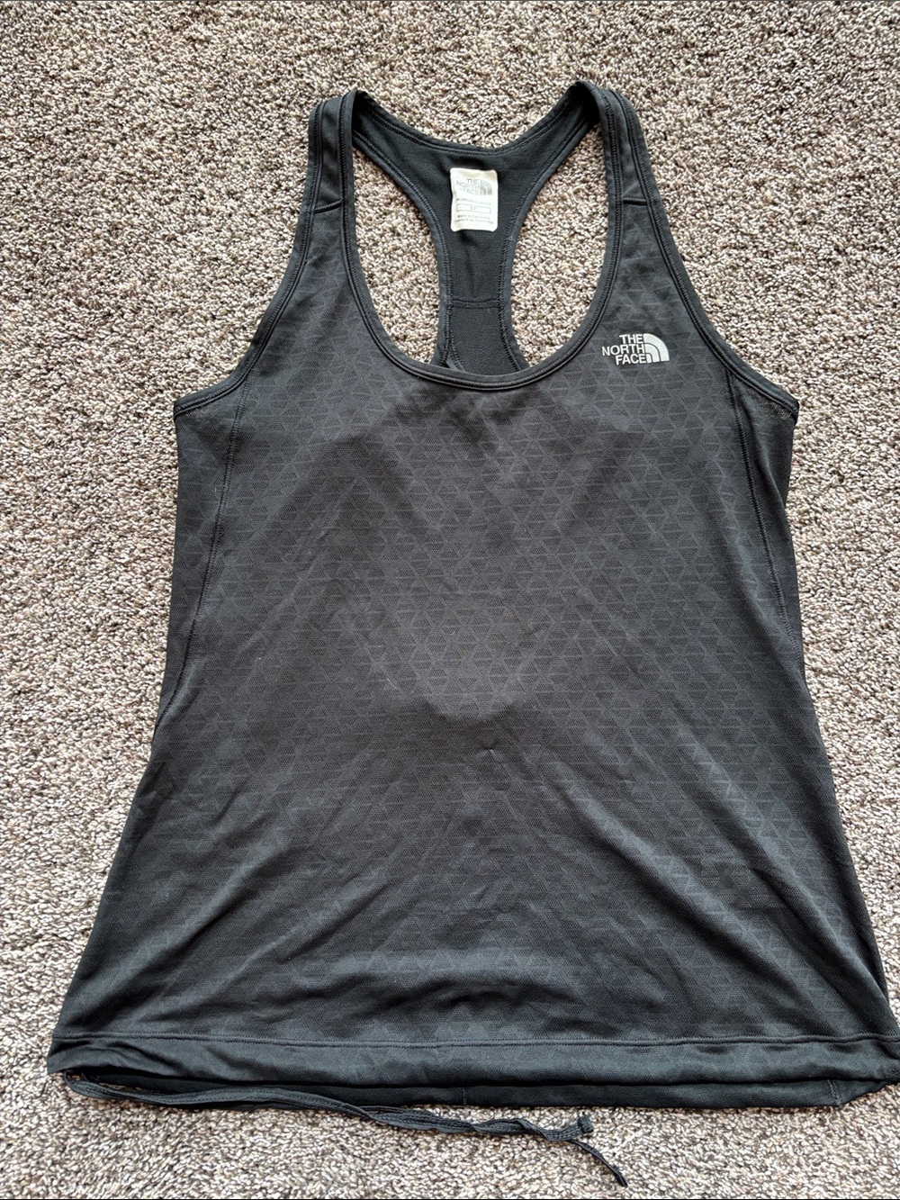 EUC The North Face Black Racerback Performance Tank